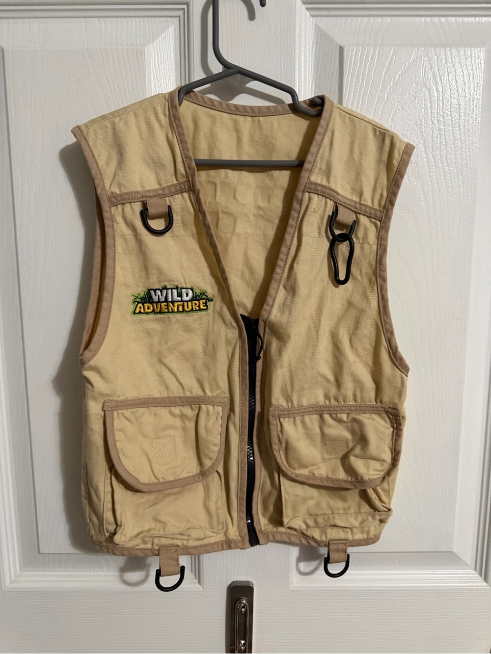 Kids' Size 5/6 Tan Utility Vest Safari Adventure